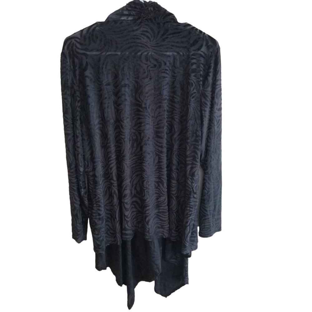 Ruby Rd. Black Cardigan 1XL - Picture 5 of 5